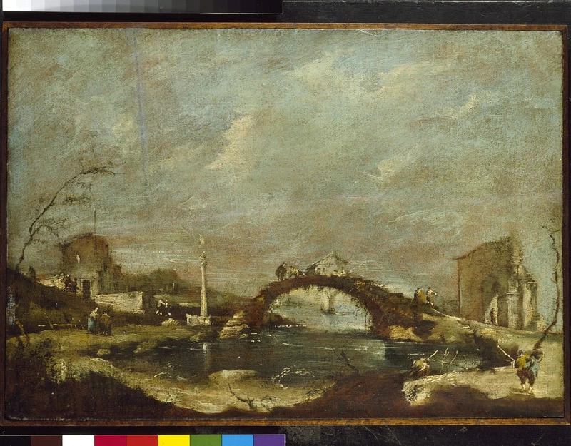Capriccio con ponte - Ashmolean Museum, University of Oxford